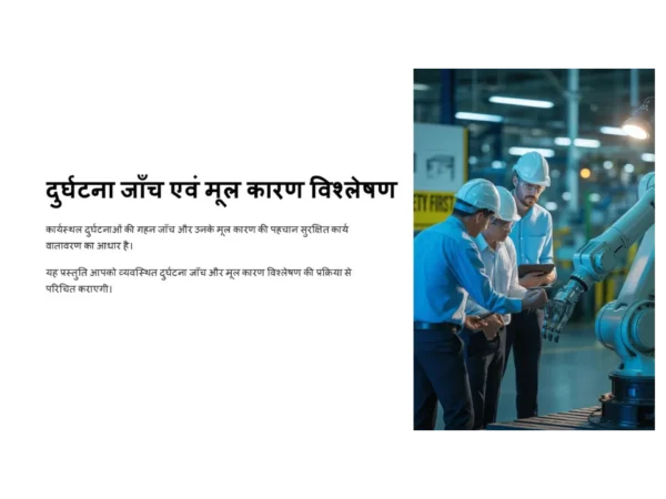 Accident Investigation and Root Cause Analysis